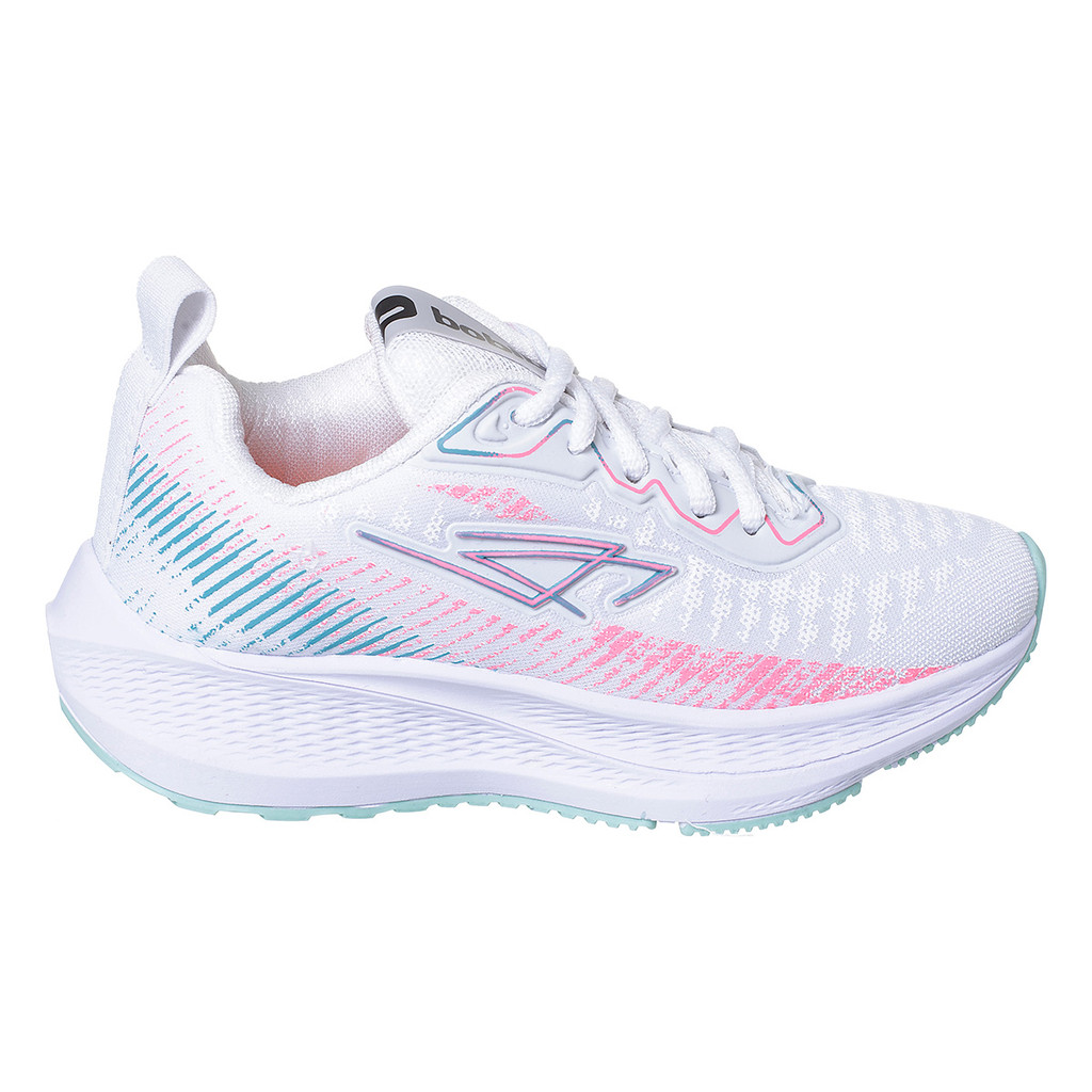 Tênis Infantil Esportivo Feminino Confortável Leve Branco Original Leve Meninas