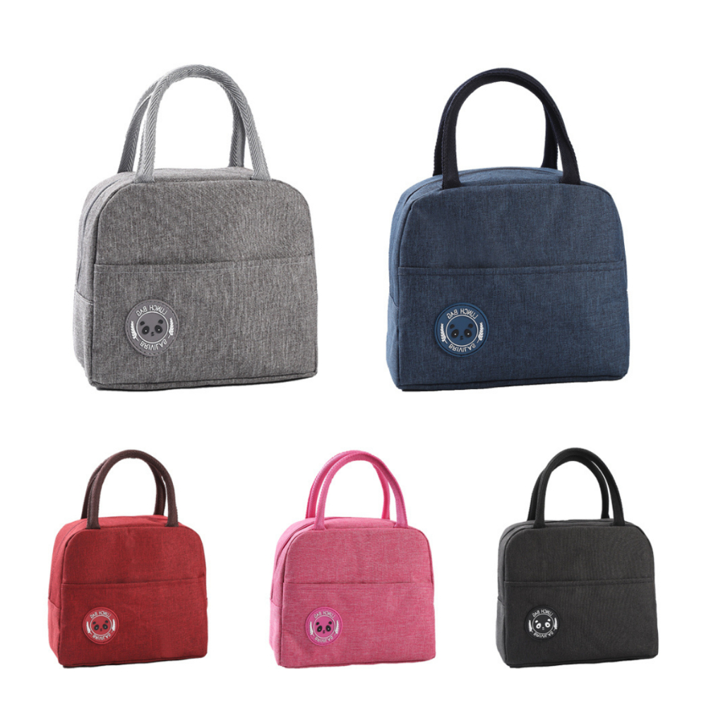 Kit Bolsa Térmica Portátil Com Isolamento Térmico De Adultos e Crianças