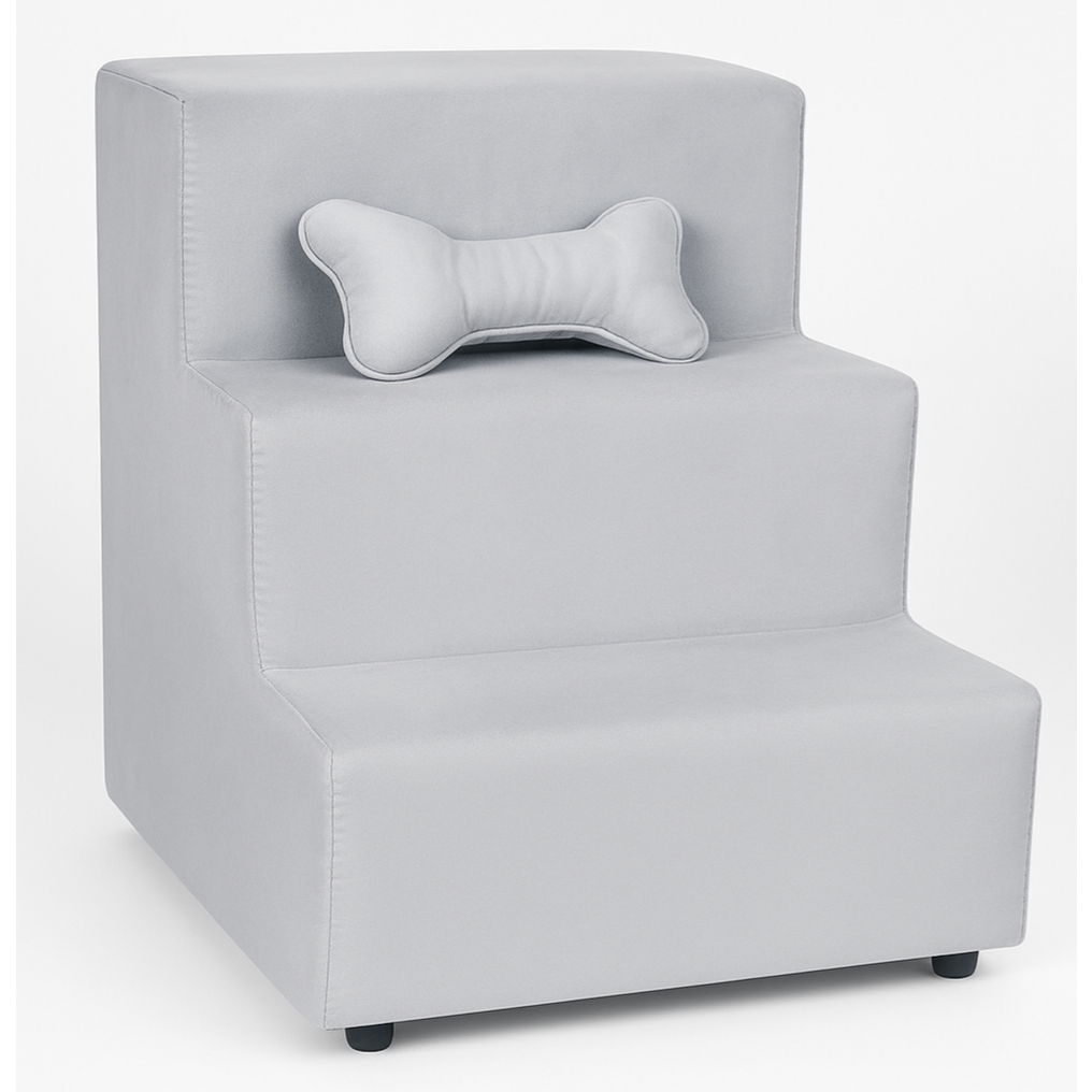 Escada Escadinha para Pet 3 Degraus Gato e Cachorro + Brinde