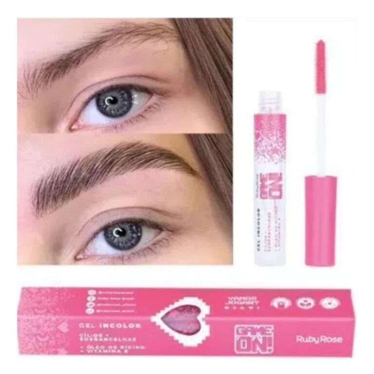 Gel Game On Incolor Sobrancelha + Cílios Ruby ros