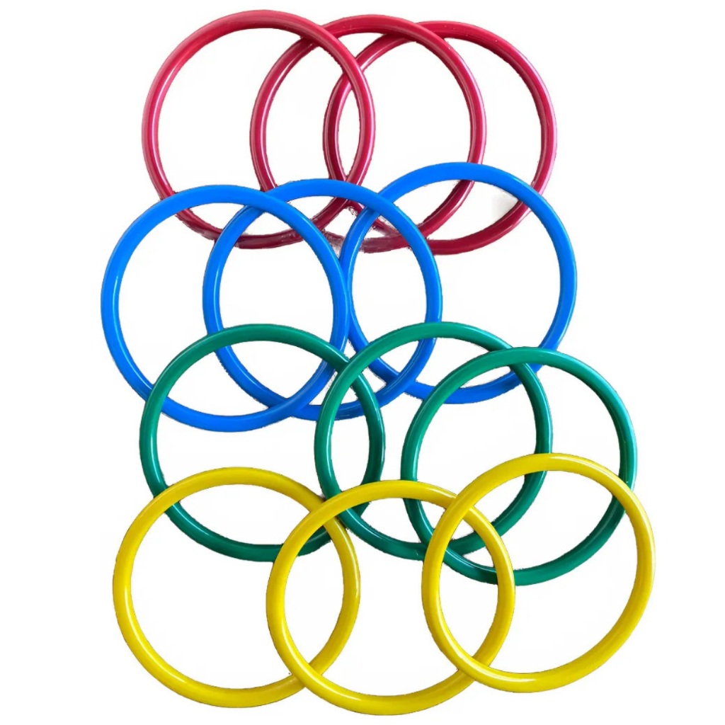 KIT 10 ARGOLAS Plásticas Coloridas Sortidas Festa Junina Artesanato