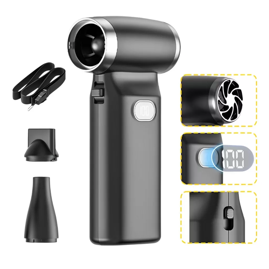 Mini Ventilador Soprador Turbo Air Dust Jet Premium Potente