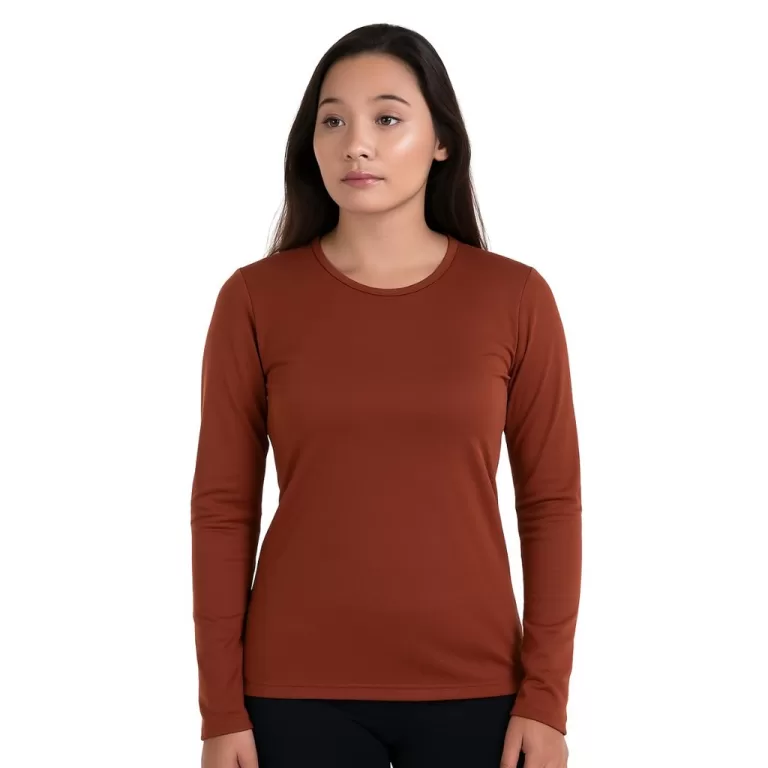 Blusa Feminina Manga Longa Peluciada Tamanhos e Co