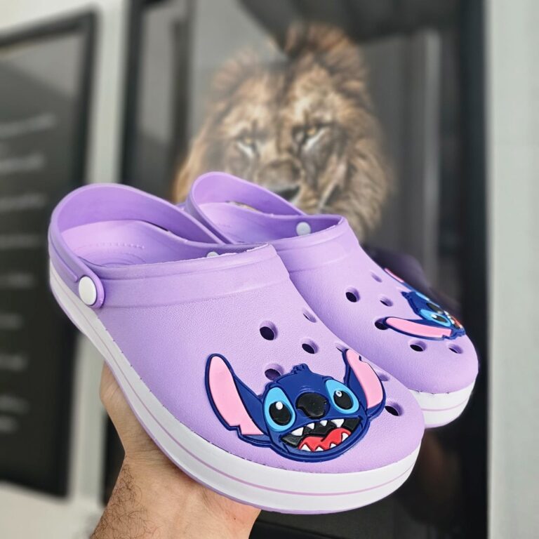 Babuche Stitch Sandália Adulto e Infantil Unissex