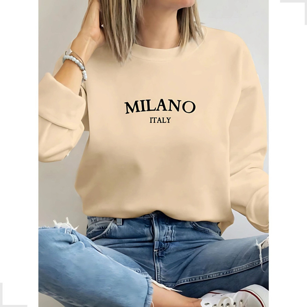 Moletom Feminino Peluciado Flanelado Estampado | Blusa de Frio Quentinha Sem Capuz Envio Rápido