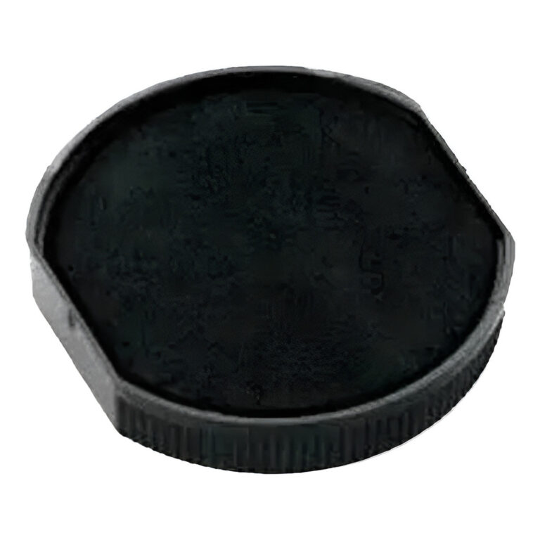 Refil Almofada Preto Carimbo Automatico Redondo C4