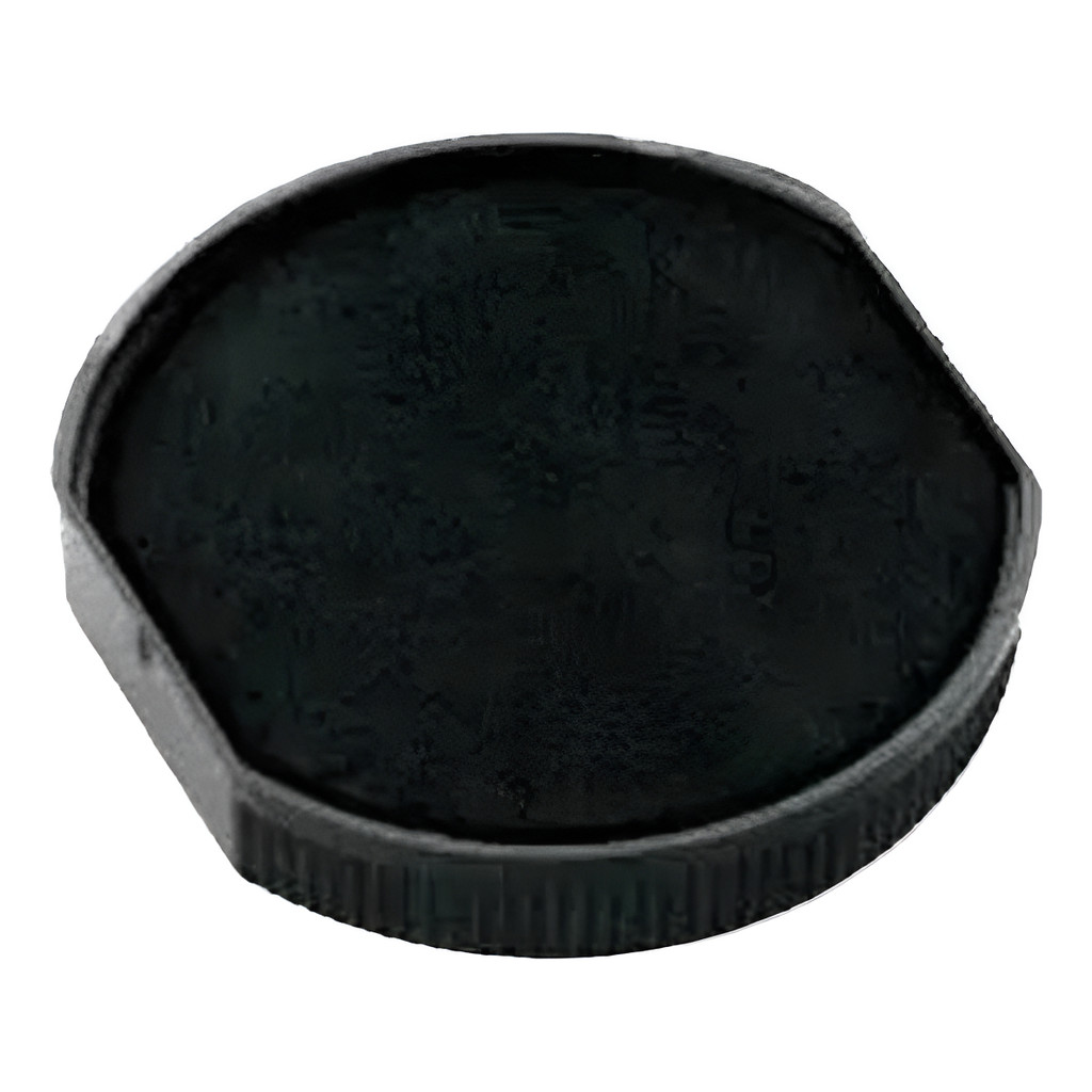 Refil Almofada Preto Carimbo Automatico Redondo C40/r40