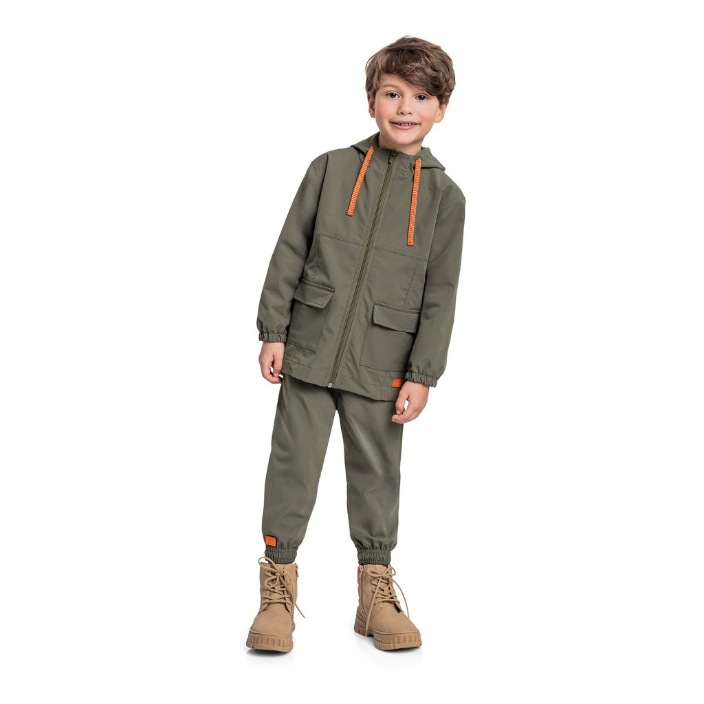 Parka Impermeável Infantil para Menino Quimby