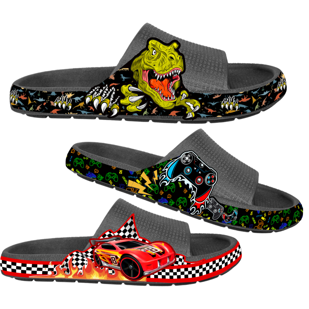 Chinelo Nuvem Adulto Masculino Unissex Papete Sandália Babuche Confortável e Leve Desenhos