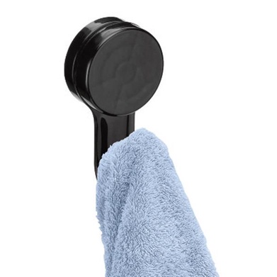BLACK – GANCHO UNITARIO PLASTICO DUPLA FACE 