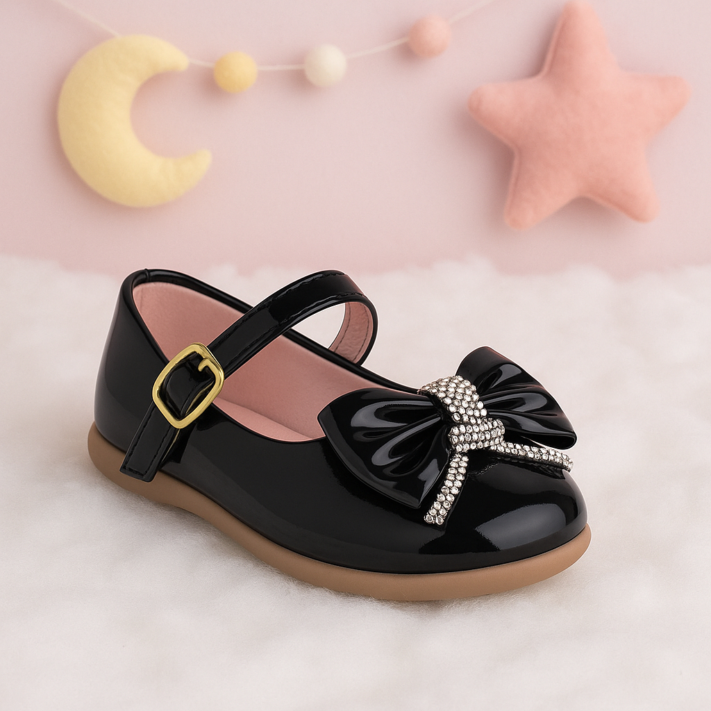 Sapatilha feminina verniz infantil de menina do 20 ao 34 direto da fabrica  Preto Vermelho Branco