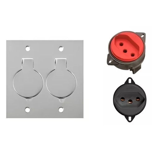 Conjunto Placa de piso para chão de aluminio 4