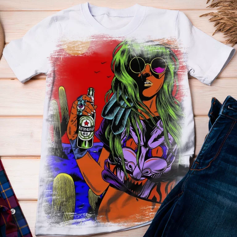 Camiseta Psicodélico Mulher Vida Louca – Di