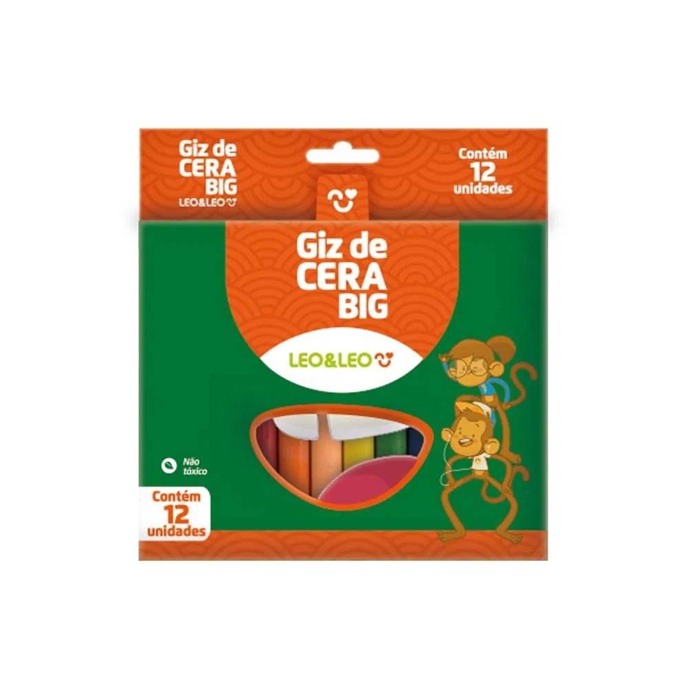 Giz De Cera Big 12 Cores – LeoLeo