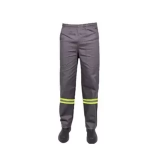 Calça Trabalho Refletiva Brim 4  Bolsos