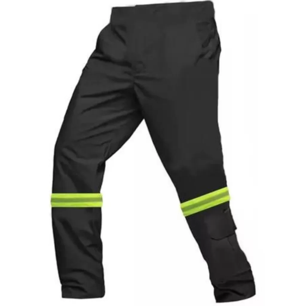 Calça 06 Bolsos Refletiva Brim Cores – Com Faixa Refletiva