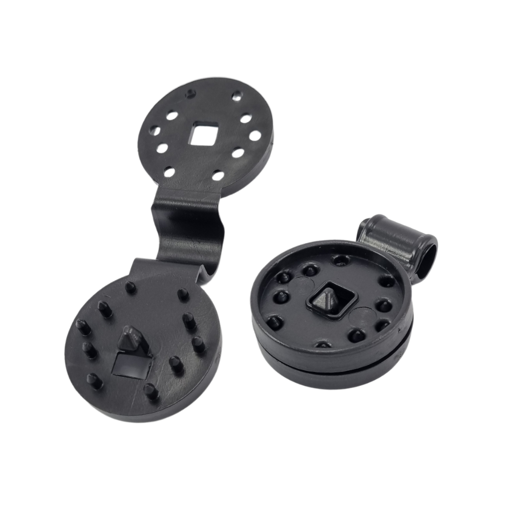 40 Presilha Agroclip Ponte Conector Prendedor Clips Fixar Telas De Sombreamento Horta Jardim Estufa