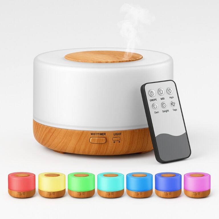 Difusor De Aromas Umidificador De Ar Ultra-Sônico