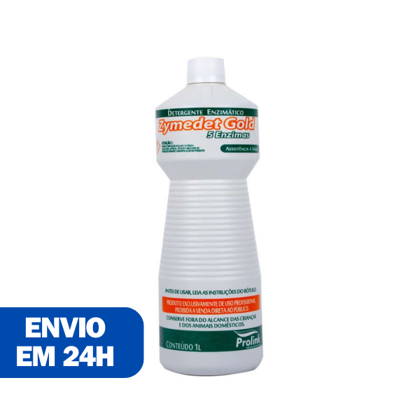 Detergente Enzimatico Zymedet Gold 5 Enzimas 1L &#