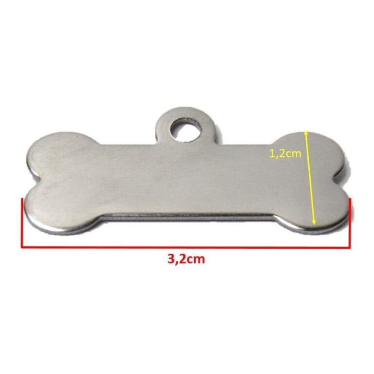 Placas pet Identificacao para caes em inox atacado