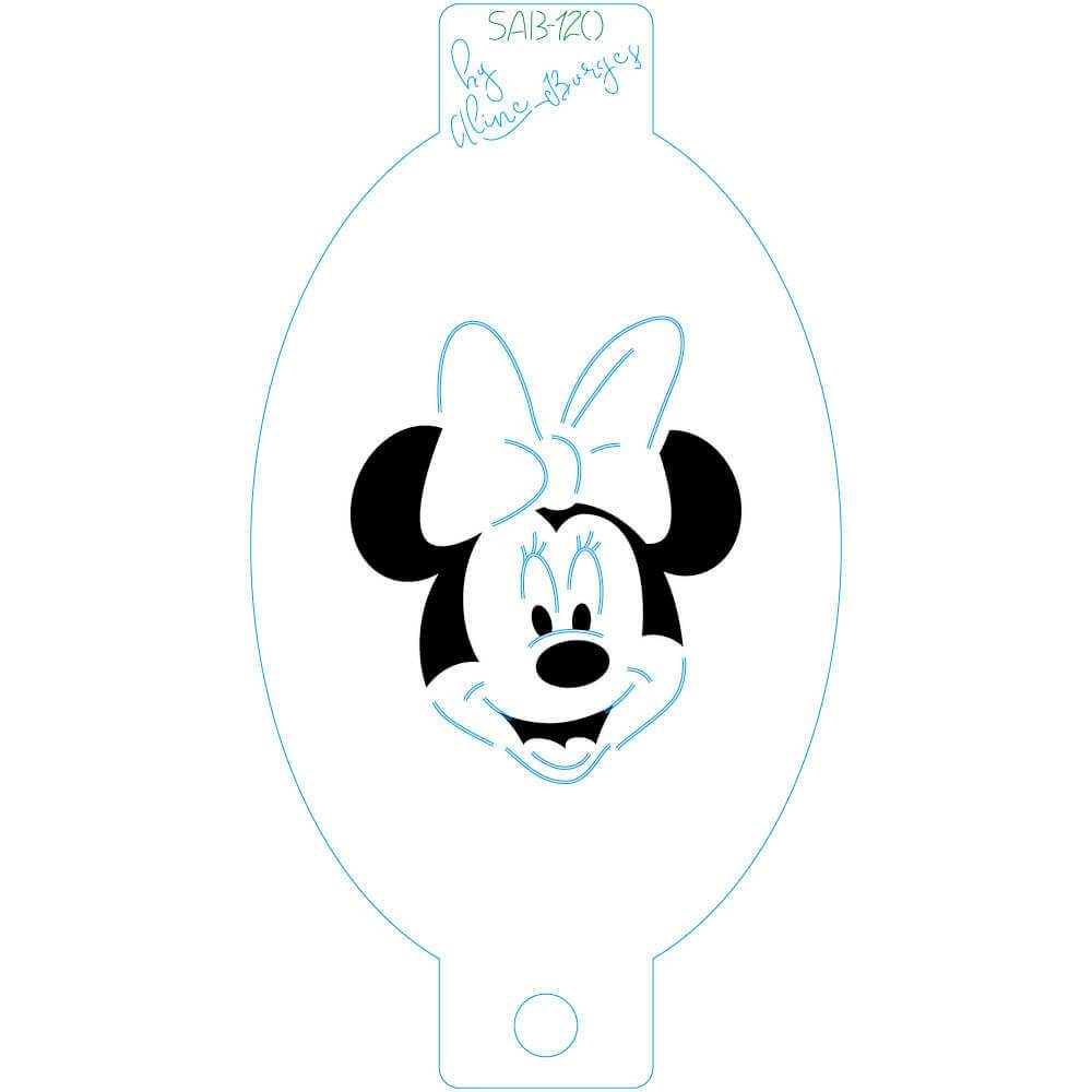 Stencil Minnie