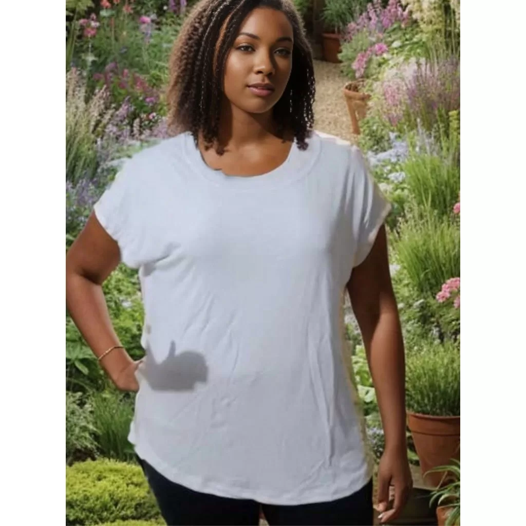 Blusinha Viscolycra Premium plus size – G1 ao G5 – Plus size de verdade – super leve verão, academia