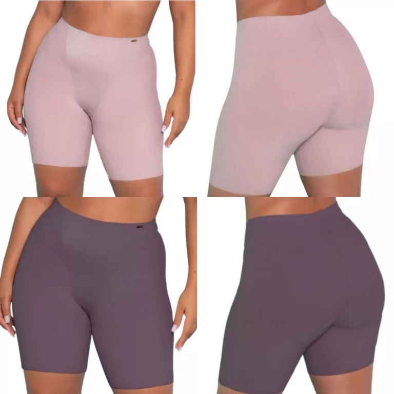 Bermuda Feminina Dilady Plus Size Corte a Laser Ze