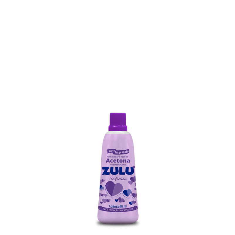 Removedor de Esmalte Zulu Seduction 90ml