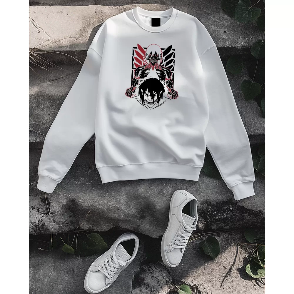Moletom Gola Careca Titan de ataque Eren Attack on titan