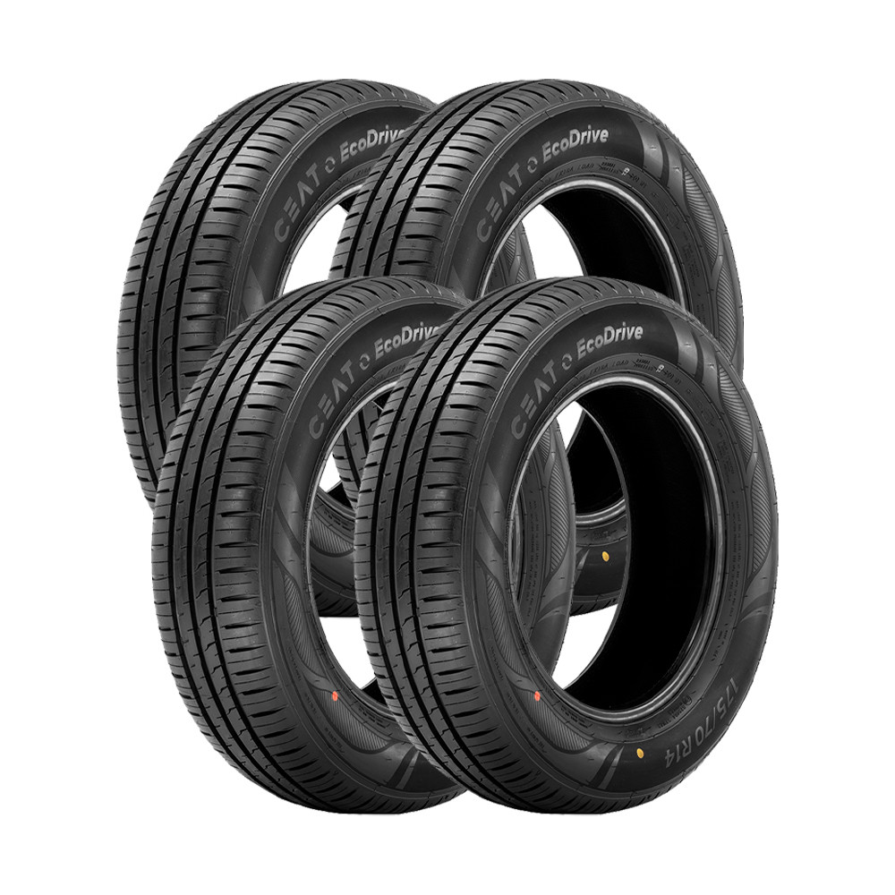 Jogo 4 Pneus Ceat Aro 13 EcoDrive 175/70R13 82T