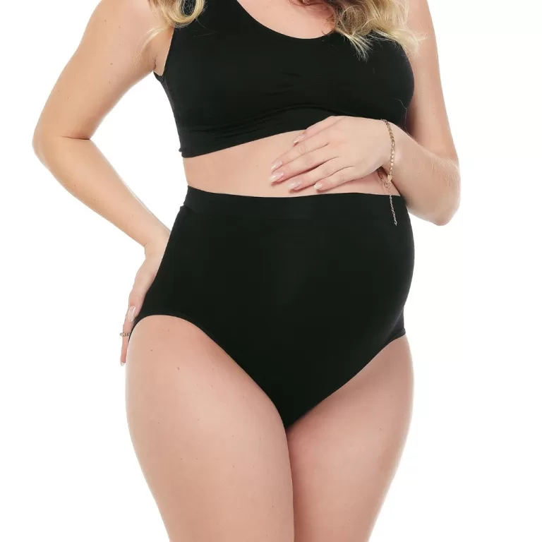 Calcinha Tanga Gestante Maternidade Sem Costura Ze
