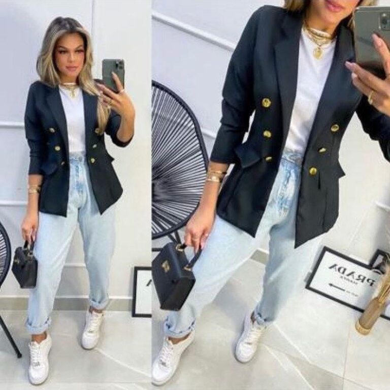 Blazer, peça chave para compor vários looks incr
