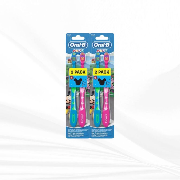 Kit 2 Escova Dental Infantil Oral-B Mickey 2 Unida
