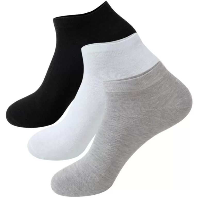 Kit 3 Pares Meia Soquete Cano Curto Masculina e Fe