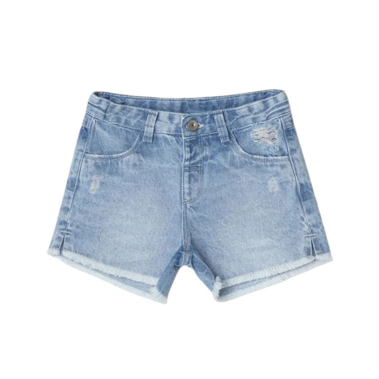 Shorts Hering Infantil Menina Toddler Jeans