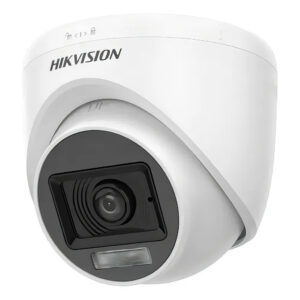 Câmera Hikvision 1080p: Cor à Noite, Áudio e Luz Dupla