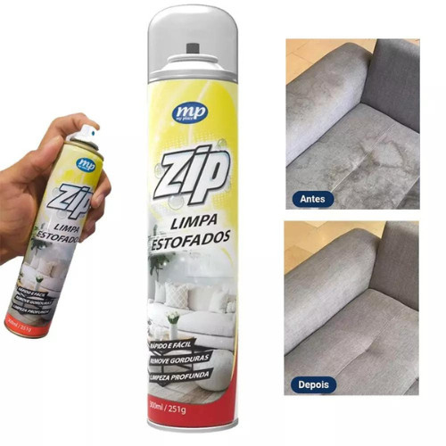 Kit Limpa Estofados Spray Espuma Mágica Limpa a S