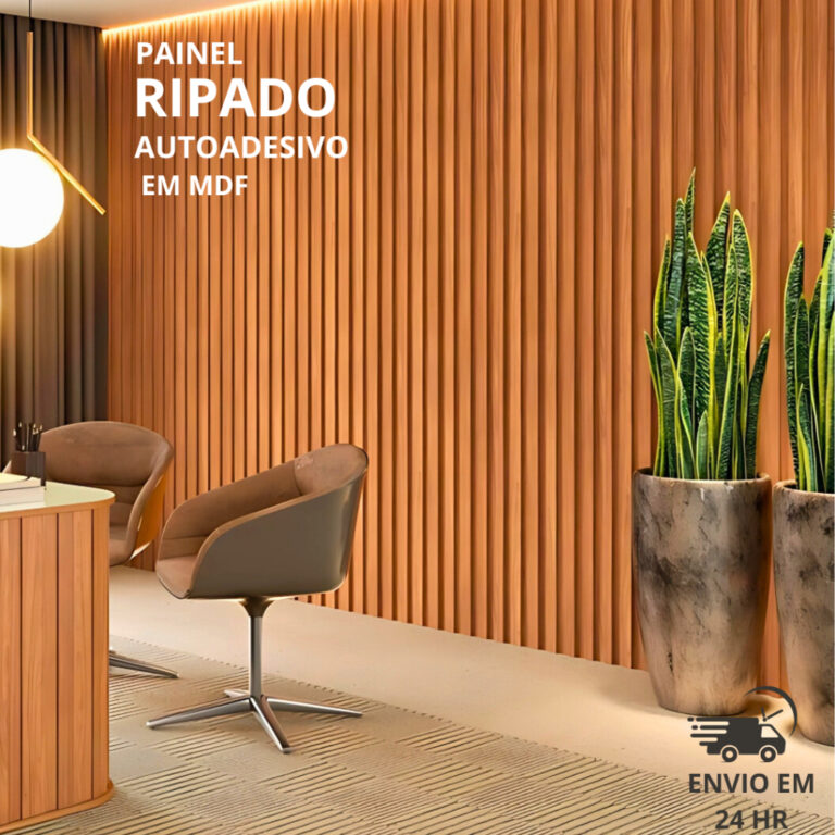 KIT COM 20 PLACAS DE PAINEL RIPADO AUTOADESIVO EM 