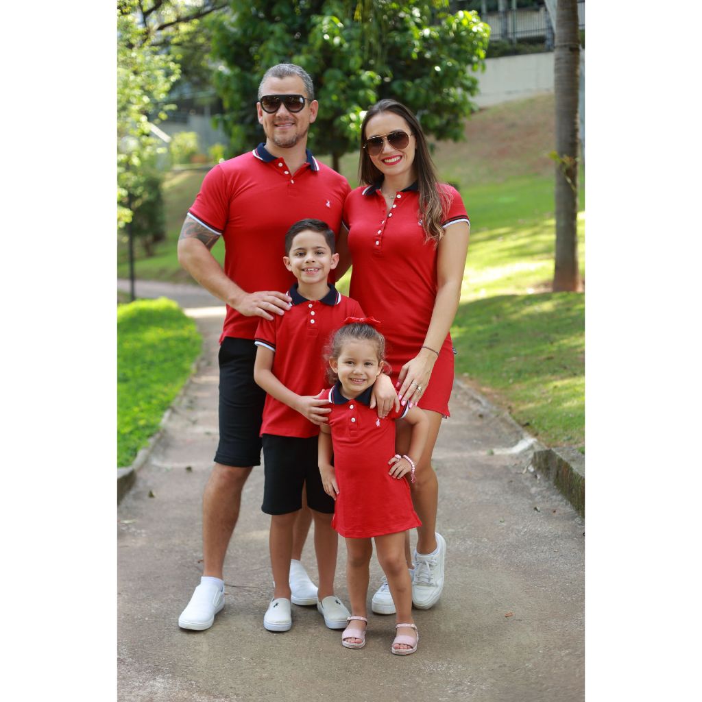 Kit familia 4 peças (3 adultos e um infantil)