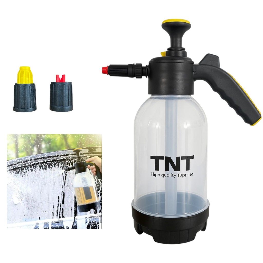 Snow Foam Manual Pulverizador Espuma em Neve 2 Litros 3 em 1 TNT