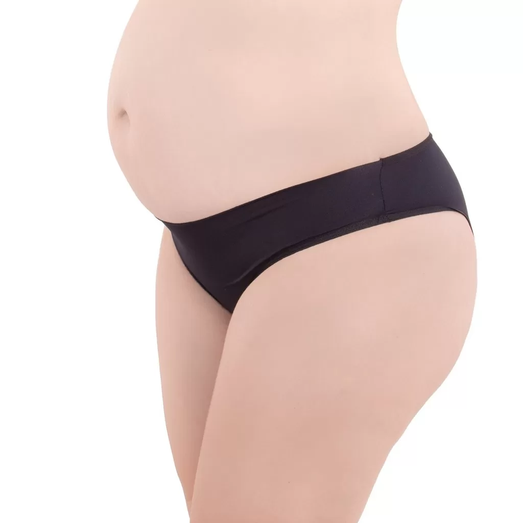 Calcinha moda intima lingerie gestante tanga microfibra Morisco