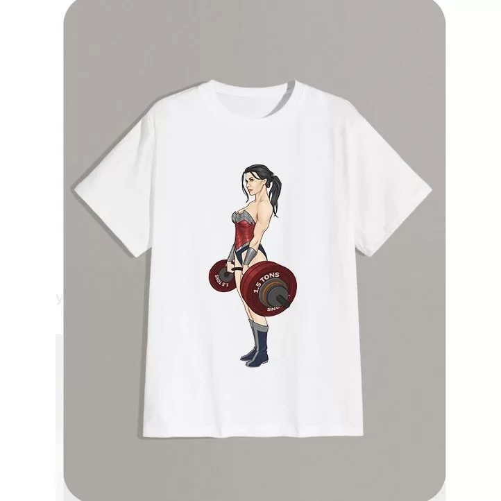 Camiseta Academia fitness – Mulher maravilha