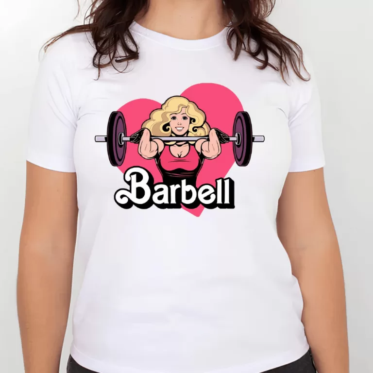 Camiseta Treino Academia – barbell – a