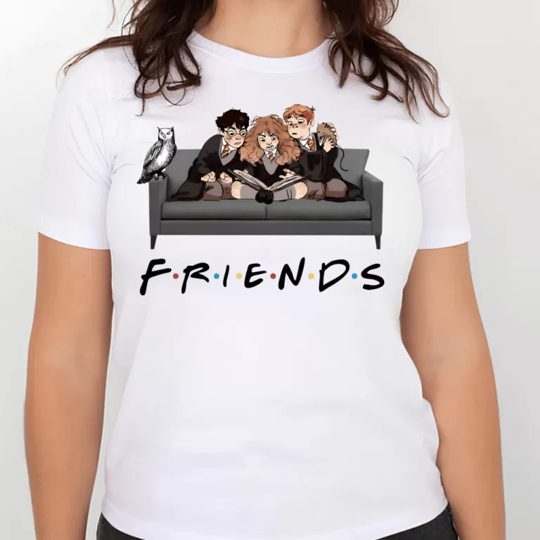 Camiseta HP friend Potter Amigos Irmãos