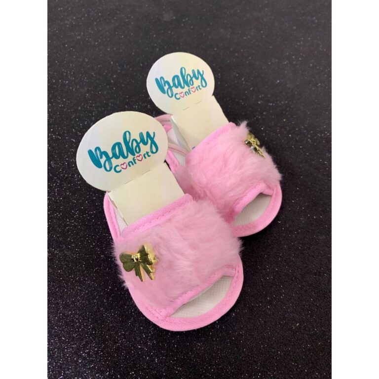 Sapatinho de bebê recém nascido – Pantufin
