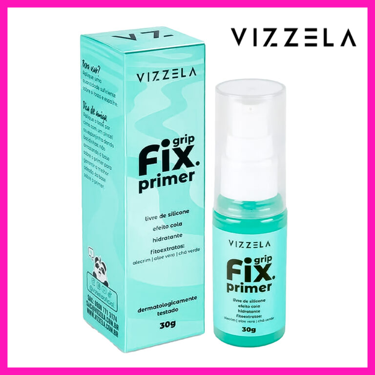 Vizzela Grip Fix Primer 30g (Primer hidratante com