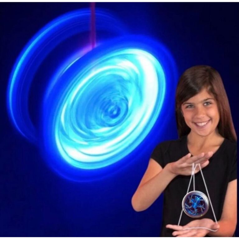 Brinquedo Infantil Super Ioiô Com Luz Led Profiss