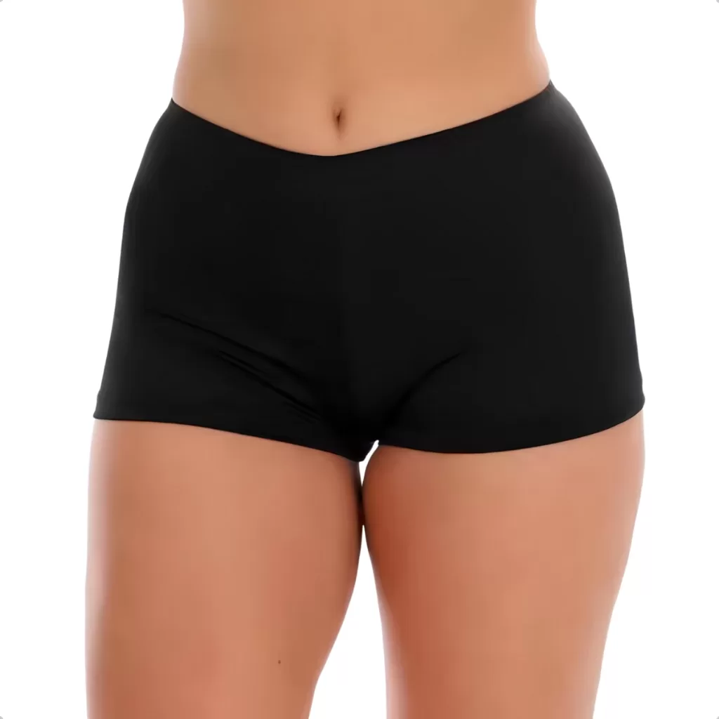 Anágua Short Segunda Pele Bermuda Feminina Vestido Saia Lingerie Saiote Moda Íntima 110
