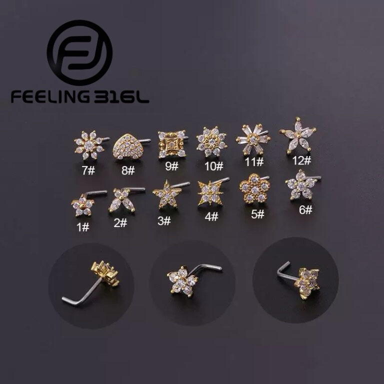 1 Peça Joia / Piercing / Piercing De Nariz Em For