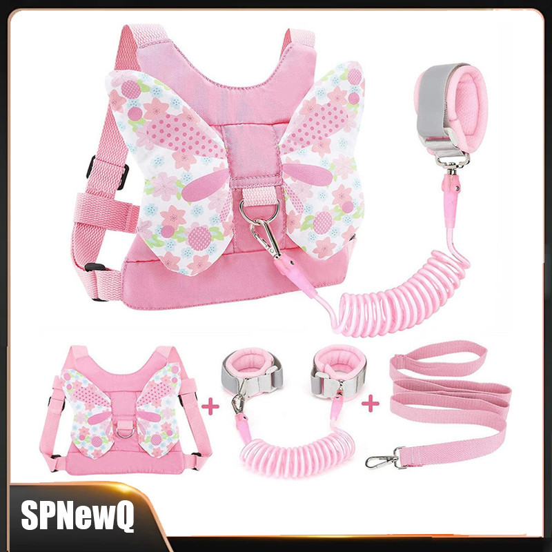 kit3 Coleira Infantil Mochila Guia De Segurança Anti Perda Cinta